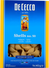 DE CECCO: Pasta Shells, 16 oz