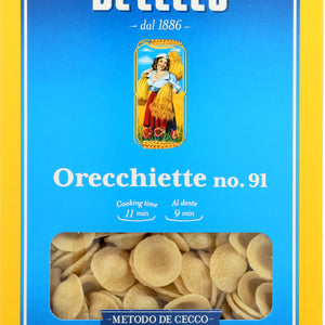 DE CECCO: Pasta Orecchiette, 16 oz