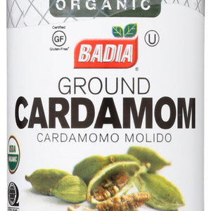 BADIA: Organic Ground Cardamom, 2.5 oz