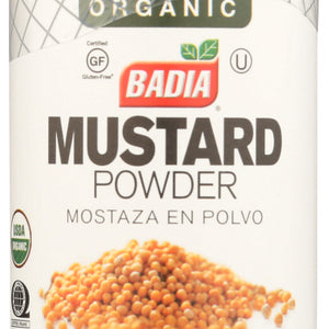 BADIA: Organic Mustard Powder, 2 oz