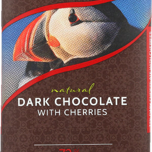 ENDANGERED SPECIES: Natural Dark Chocolate Bar with Cherries, 3 oz