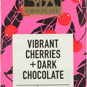 ENDANGERED SPECIES: Vibrant Cherries Dark Chocolate, 3 oz
