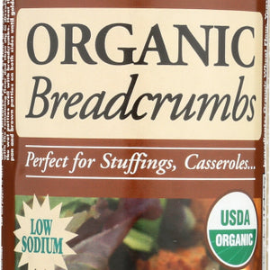 EDWARD & SONS: Bread Crumb Lightly Salted Organic, 15 oz