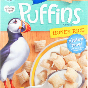 BARBARA'S BAKERY: Puffins Cereal Honey Rice, 10 oz