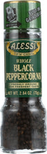 ALESSI: Whole Black Peppercorns, 2.64 oz