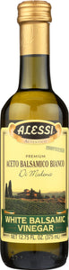 ALESSI: Balsamic White Vinegar, 12.75 oz