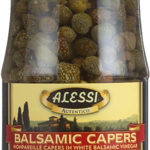 ALESSI: Nonpareille Capers in White Balsamic Vinegar, 3.5 Oz