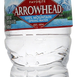 ARROWHEAD WATER: Spring Water Pet, 0.5 lt