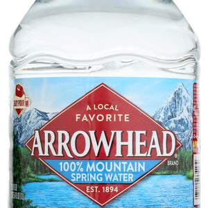 ARROWHEAD WATER: Spring Water, 3 lt