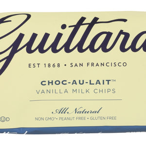 GUITTARD: Choc-Au-Lait Vanilla Milk Chips, 12 oz
