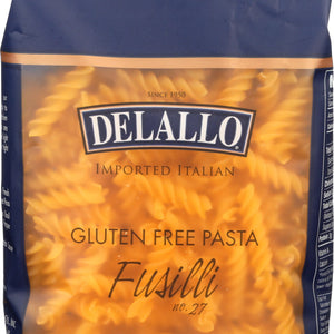 DELALLO: Pasta Corn and Rice Fusilli Gluten Free, 12 oz