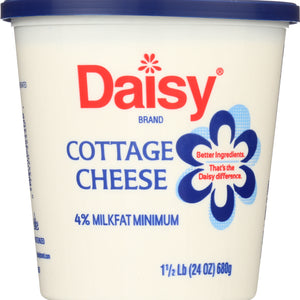 DAISY: Cottage Cheese 4% Milkfat, 24 oz
