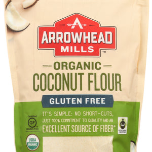 ARROWHEAD MILLS: Flour Coconut Organic, 16 oz