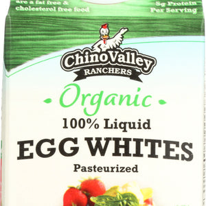 CHINO VALLEY: Organic 100% Liquid Egg Whites, 16 oz