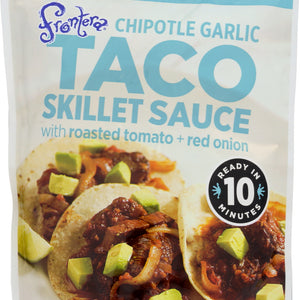 FRONTERA: Chipotle Garlic Taco Skillet Sauce Pouch, 8 oz