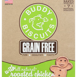 BUDDY BISCUITS: Treat Baked Dog Roasted Chicken, 14 oz