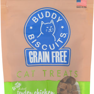 BUDDY BISCUITS: Tender Chicken Cat Treats, 3 oz
