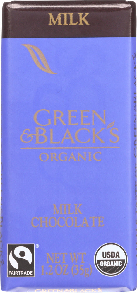 GREEN & BLACKS: Organic Milk Chocolate Bar, 1.2 oz
