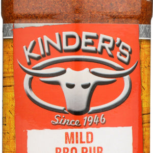 KINDERS: Mild BBQ Rub, 6.5 oz