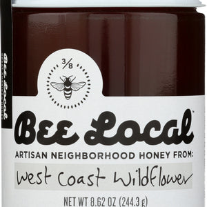 BEE LOCAL: West Coast Wildflower Honey, 8.62 oz
