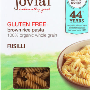 JOVIAL: Organic Gluten Free Brown Rice Fusilli, 12 oz