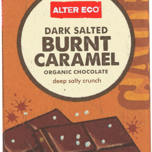 ALTER ECO: Chocolate Bar Dark Salted Burnt Caramel, 2.82 oz