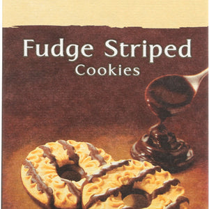 BACK TO NATURE: Fudge Stripe Shortbread Cookie, 8.5 oz