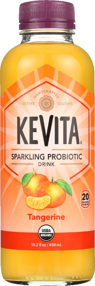 KEVITA: Sparkling Probiotic Tangerine Drink, 15.20 oz