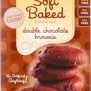ENJOY LIFE: Soft Baked Cookies Double Chocolate Brownie, 6 oz