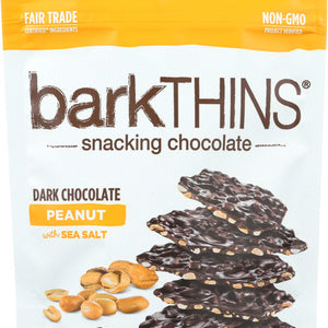 BARKTHINS: Dark Chocolate Peanut 4.7 Oz