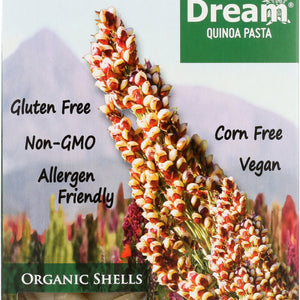 ANDEAN DREAM: Quinoa and Corn Shells Pasta Gluten Free, 8 oz