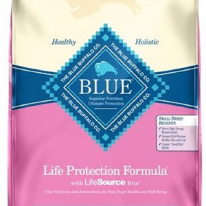 BLUE BUFFALO: Life Protection Formula Small Breed Adult Dog Food Chicken and Brown Rice Recipe, 15 lb