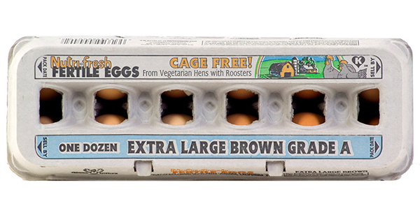 CHINO VALLEY: Nutri-Fresh Fertile Brown Eggs, 1 dz
