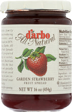 DARBO: Garden Strawberry Fruit Spread, 16 oz