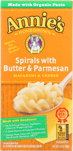 ANNIES HOMEGROWN: Macaroni & Cheese Spirals with Butter & Parmesan, 6 oz