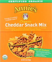 ANNIE'S HOMEGROWN: Organic Cheddar Snack Mix, 9 oz