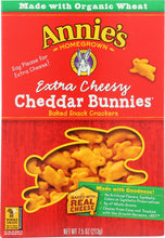 ANNIE'S HOMEGROWN: Cheddar Bunnies Extra Cheesy, 7.5 Oz