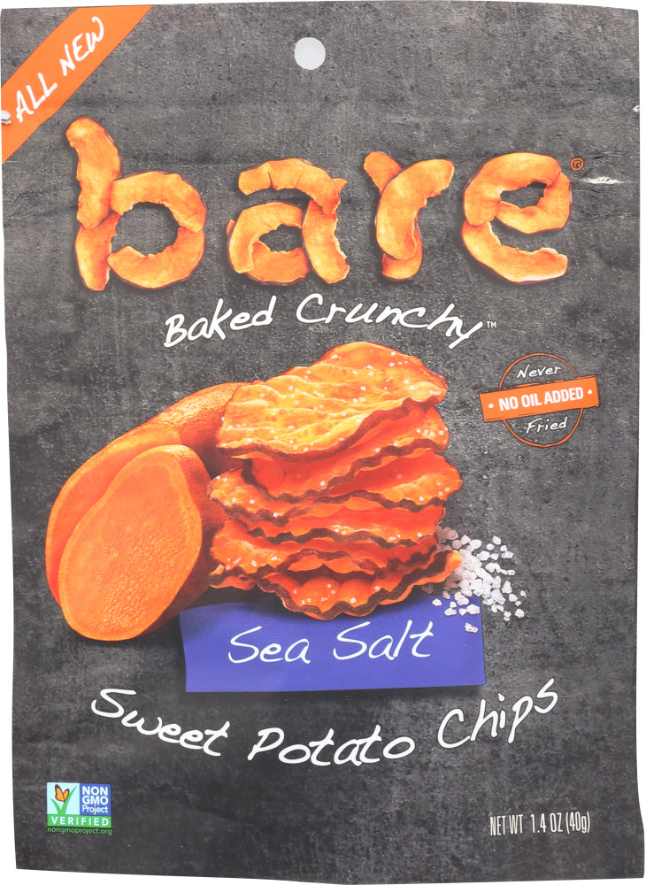 BARE FRUIT: Chips Sweet Potato Sea Salt, 1.4 oz