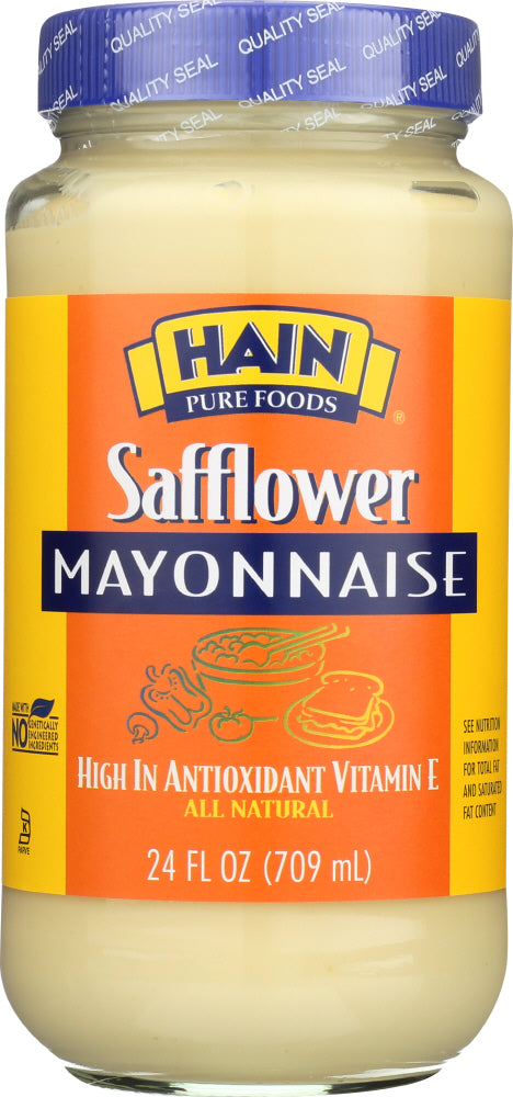 HAIN PURE FOODS: Safflower Mayonnaise, 24 fl oz
