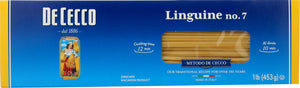 DE CECCO: #7 Linguine Pasta, 16 oz