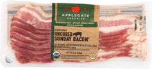 APPLEGATE: Bacon Sunday Organic, 8 oz