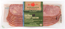 APPLEGATE: Uncured Turkey Bacon, 8 oz