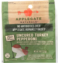 APPLEGATE: Natural Uncured Turkey Pepperoni, 4 oz