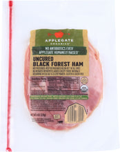APPLEGATE: Organic Uncured Black Forest Ham, 6 oz