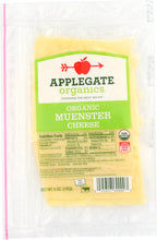 APPLEGATE: Organic Muenster Cheese Sliced, 5 oz