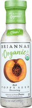 BRIANNAS: Organic Rich Poppy Seed Dressing, 10 oz