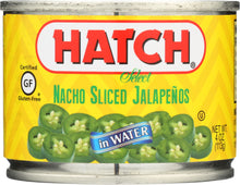HATCH: Nacho Sliced Jalapenos, 4 oz