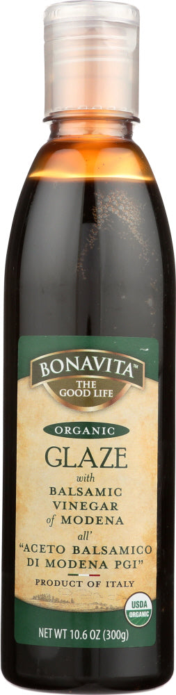 BONAVITA: Organic Glaze with Balsamic Vinegar of Modena, 10.6 oz