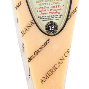 BELGIOIOSO: American Grana Parmesan Cheese Wedge, 8 oz