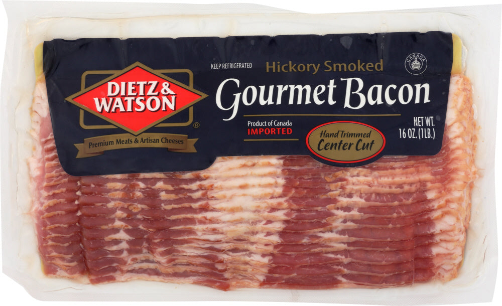 DIETZ AND WATSON: Hickory Smoked Gourmet Bacon, 16 oz